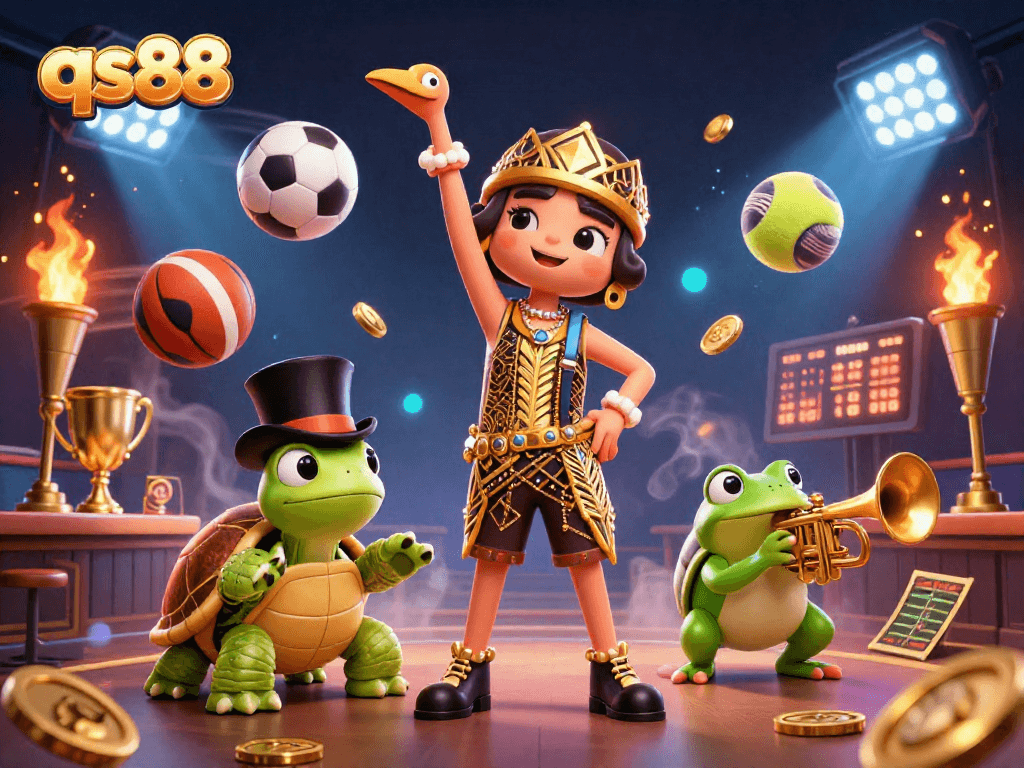 Join the excitement at qs88 with dynamic games, sports action, and vibrant casino elements!
