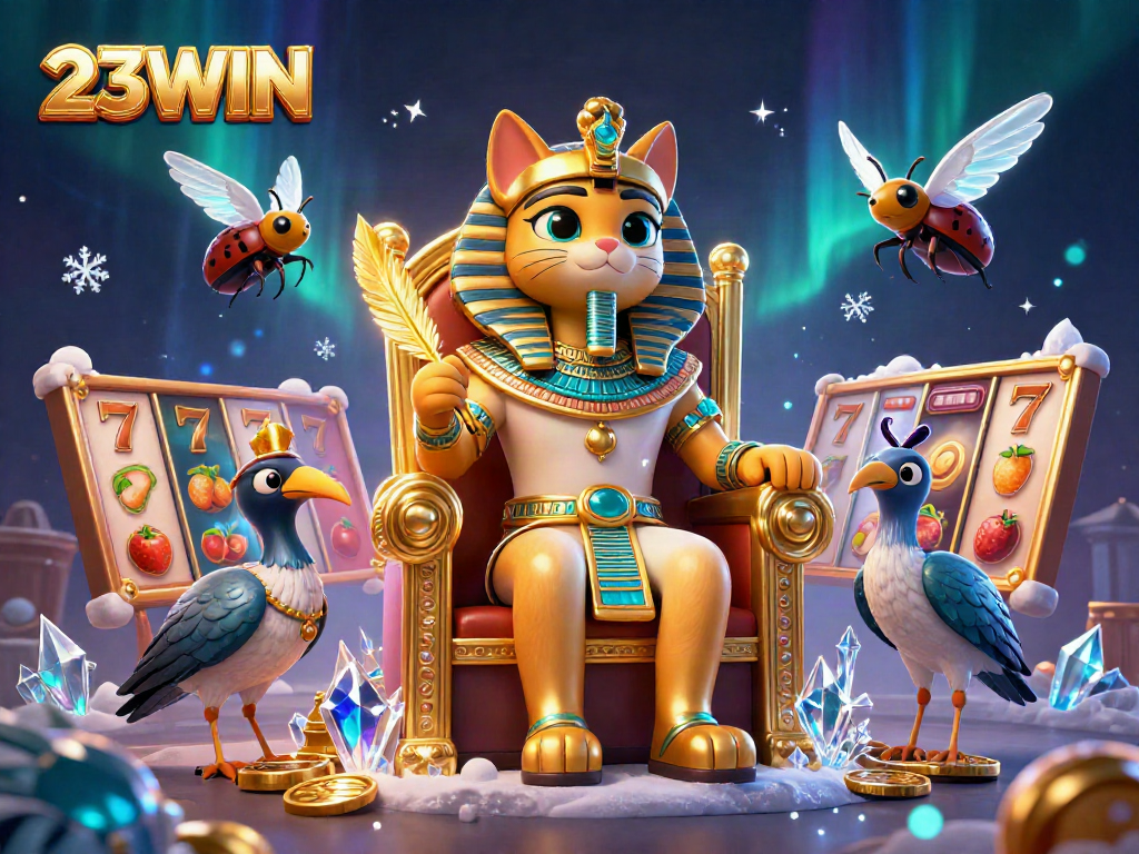 Players engage in the exciting 23WIN casino slot experience filled with thrilling symbols and elements.