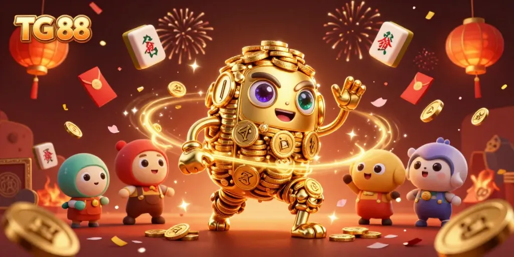Experience exciting gameplay at TG 88 with vibrant visuals and dazzling casino elements in action.
