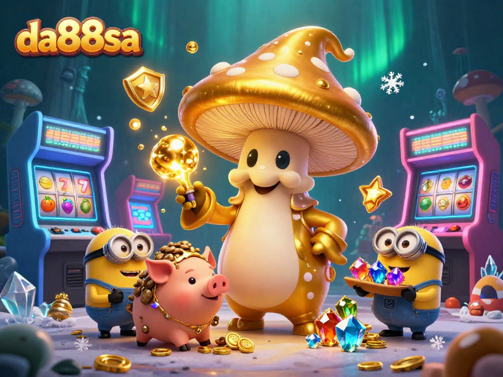 Experience exhilarating gameplay at da88sa with a magical casino adventure featuring gold-churning characters.
