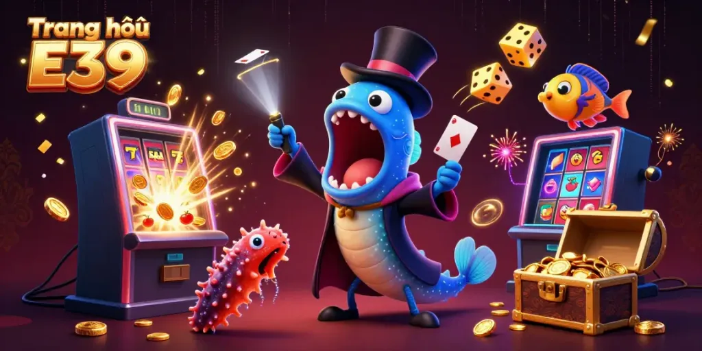 Experience the excitement of Trang chủ E39 with a magical underwater casino scene.