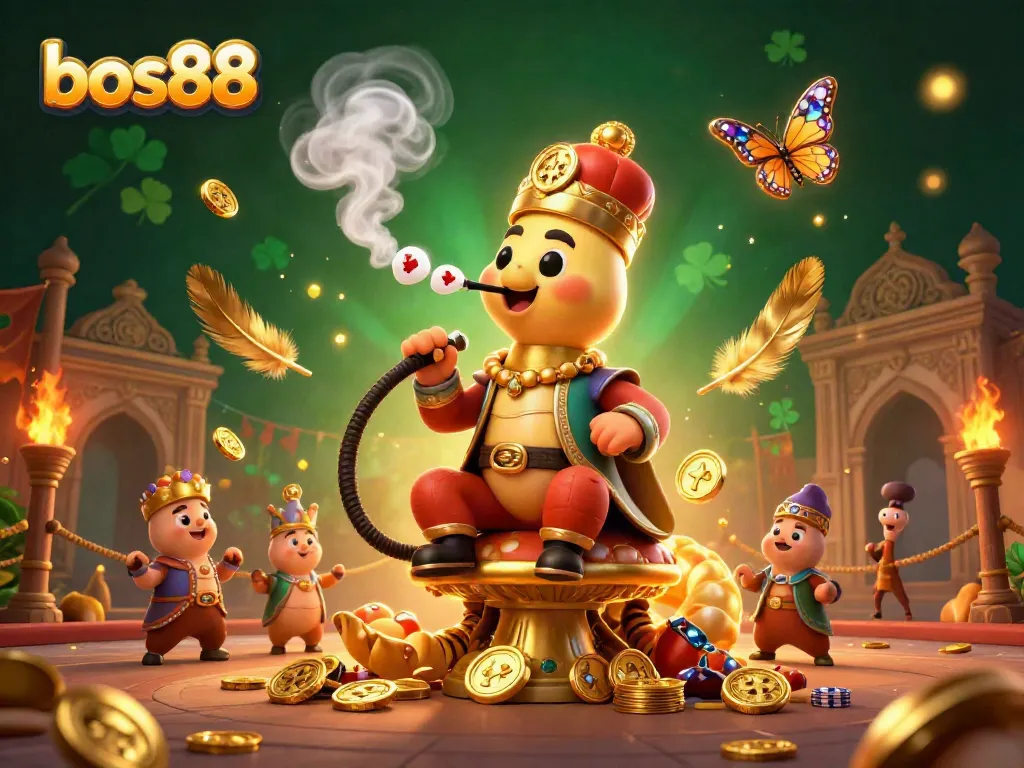 Engage with exciting gameplay at bos88, featuring colorful characters and dynamic casino elements.