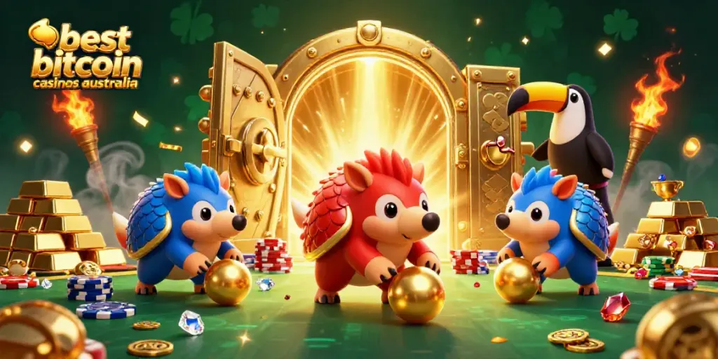 Experience thrilling gameplay at the best bitcoin casinos Australia with exciting pangolin rivals and vibrant treasures!