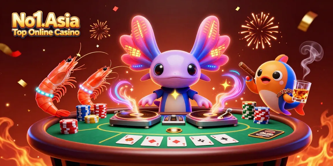 Experience the thrill of gaming at No1.Asia Top Online Casino with colorful characters and action.