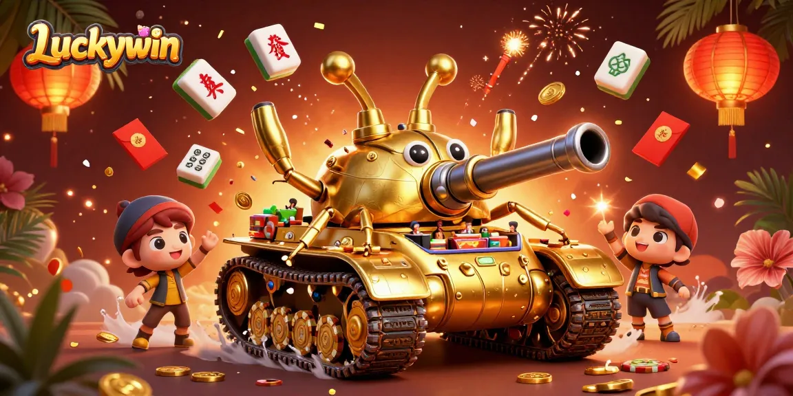 Experience winning excitement with Luckywin's vibrant casino mini-world, filled with surprises and festive elements.