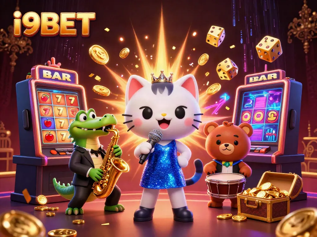 Experience the fun at i9BET with engaging casino games and vibrant characters.