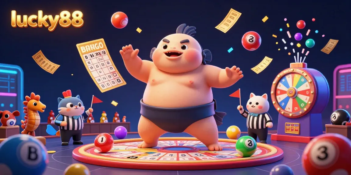 Experience engaging gameplay at lucky88 with characters and vibrant casino elements in a dynamic digital illustration.