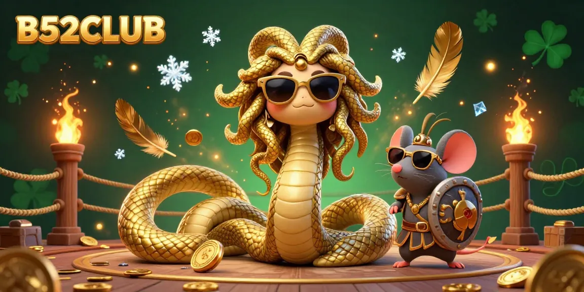 Experience the thrill of B52CLUB with engaging casino games and vibrant characters.