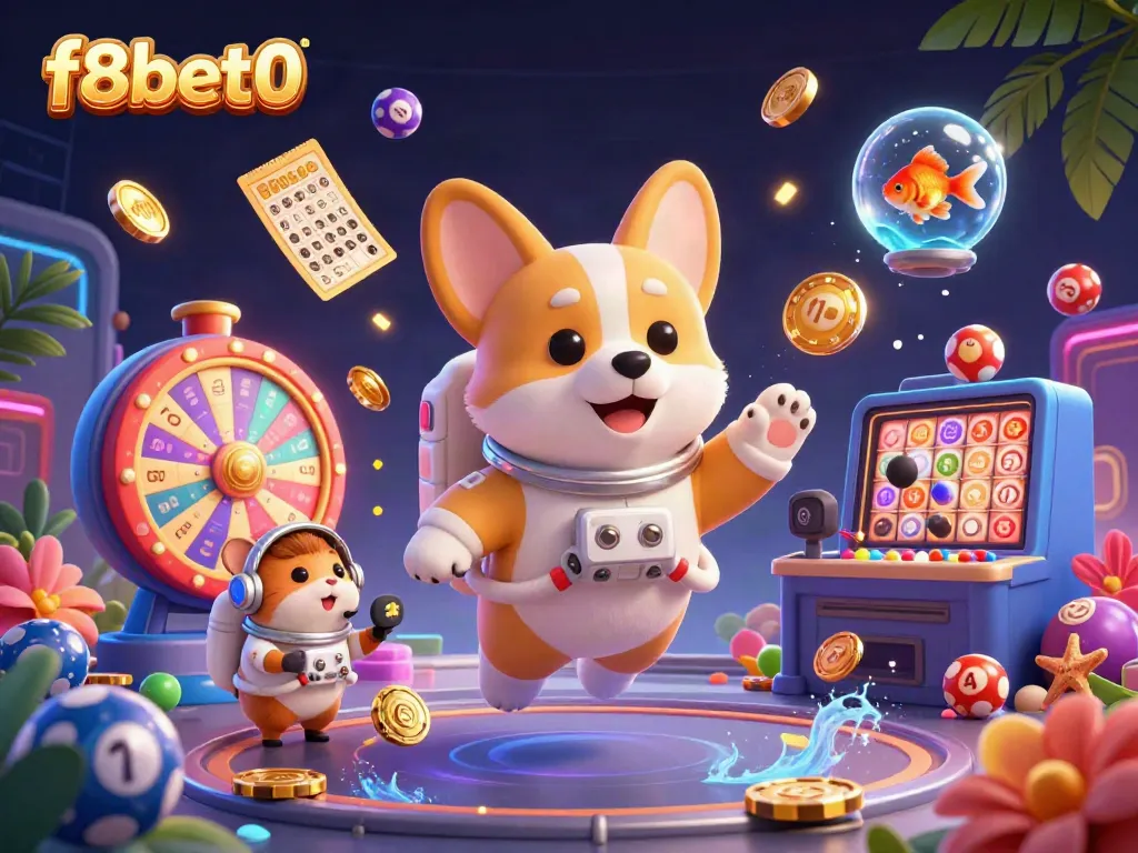 Experience the thrill of f8bet0 in a vibrant space casino with unique 3D characters.