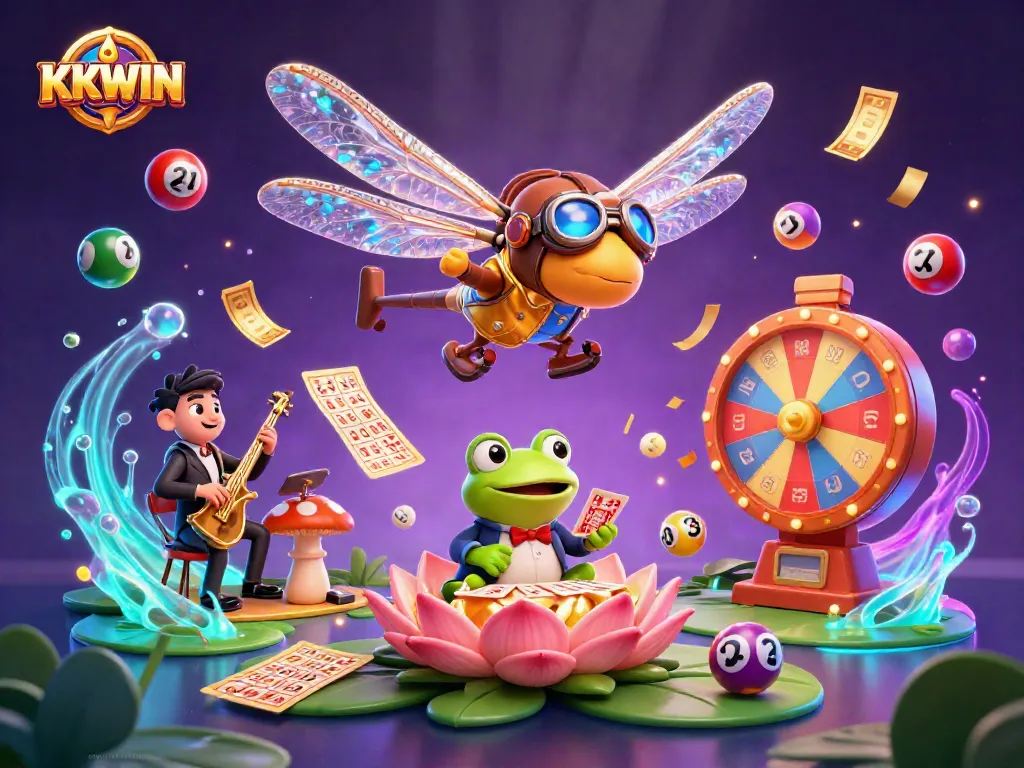 Engage in thrilling jackpots at KKWIN while enjoying captivating casino visuals and games.