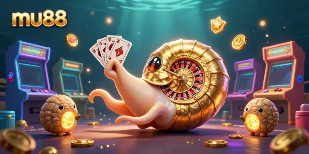 Experience thrilling games at mu88 with our stunning casino illustration showcasing adventure and excitement.