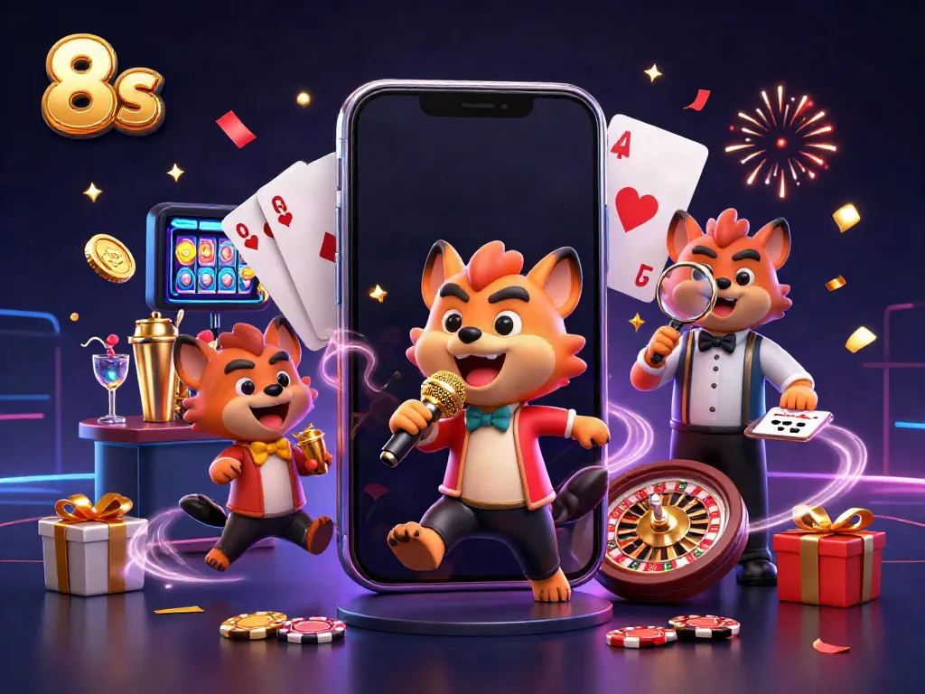 Enjoy a thrilling comedy casino night with hyenas at 8s, featuring fun games and entertainment.