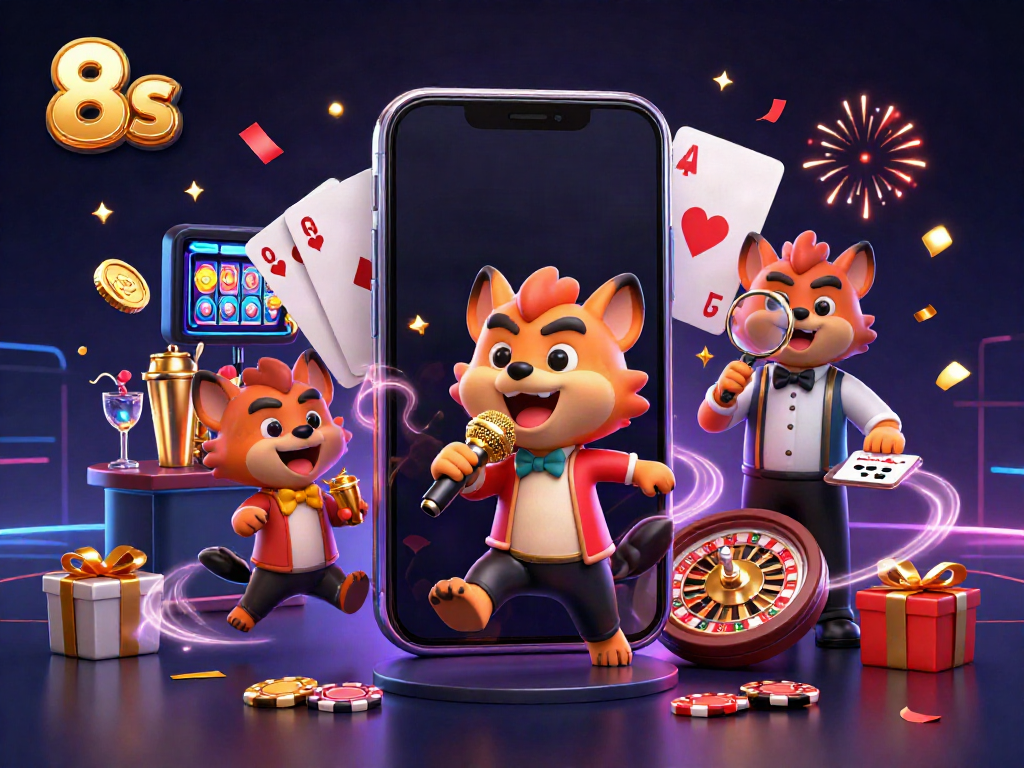 Enjoy a thrilling comedy casino night with hyenas at 8s, featuring fun games and entertainment.