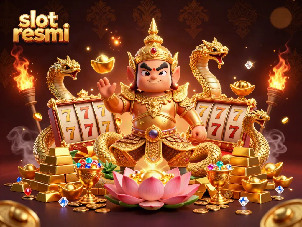 Engage in slot resmi action with captivating Thai guardian and treasure galore.